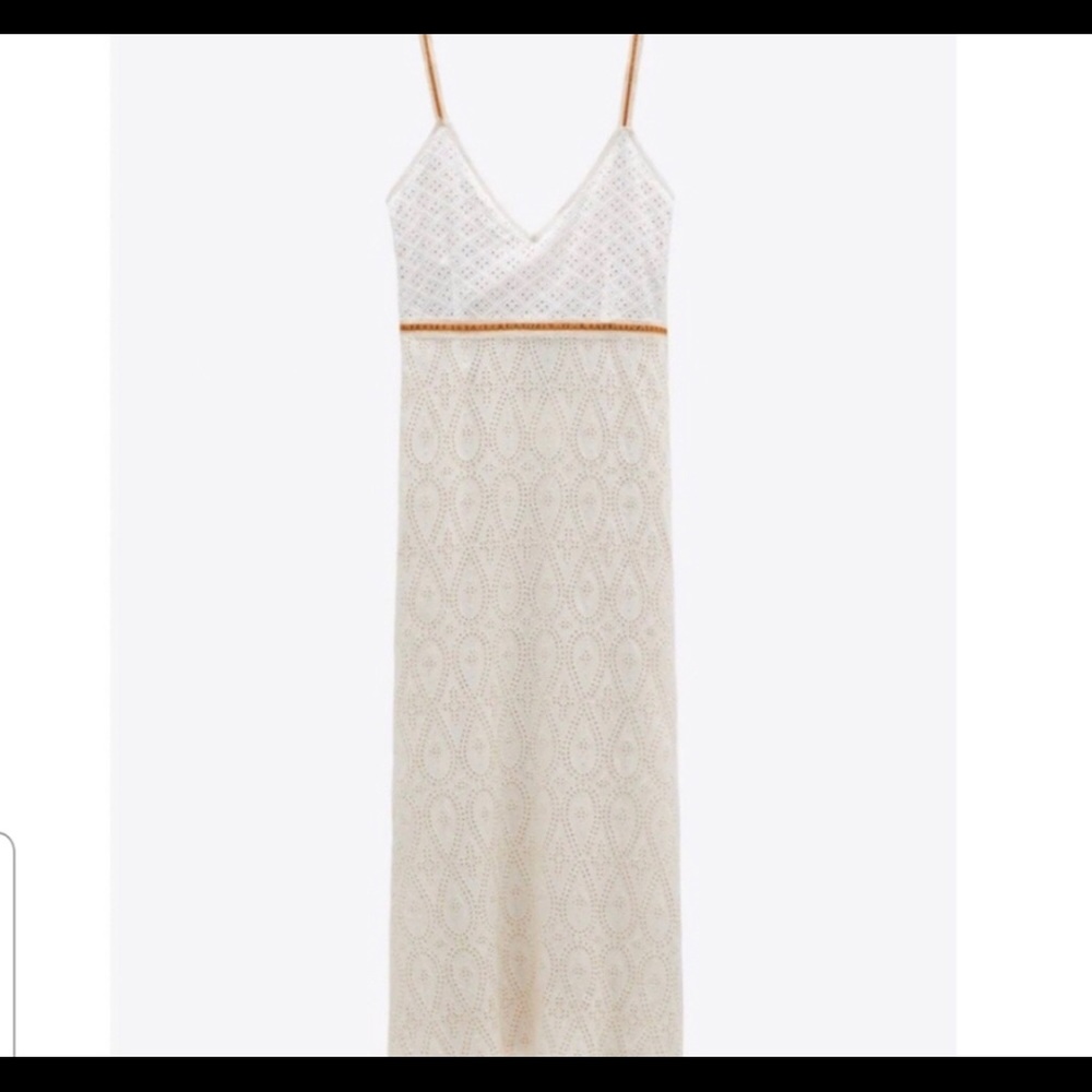 Zara Studio Limited Edition Openwork Midi Dress - Picture 3 of 7